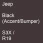 Preview: Jeep, Black (Accent/Bumper), S3X / R19.